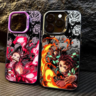 Demon Slayer Tanjiro Phone Case - Matte Back Cover for iPhone 16E, 16, 15, 14